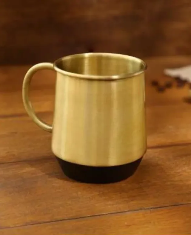 Brass Coffee Mug