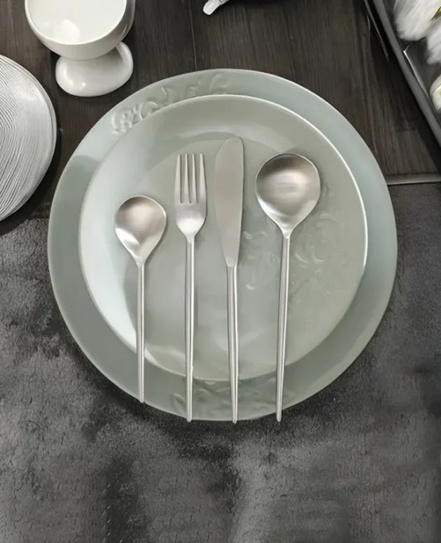 Silver Cutlery Set Of Four