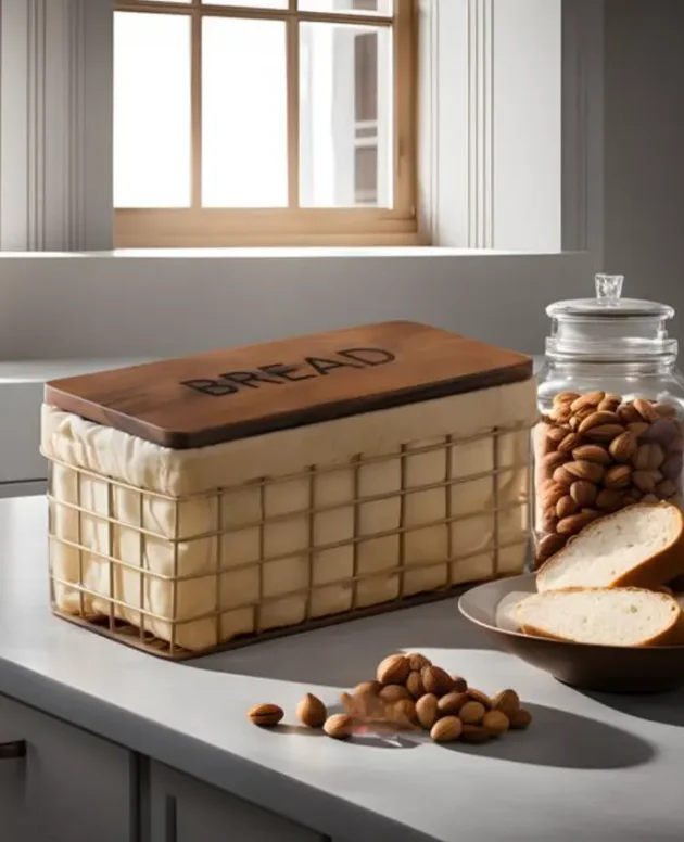 Twin wire bread box